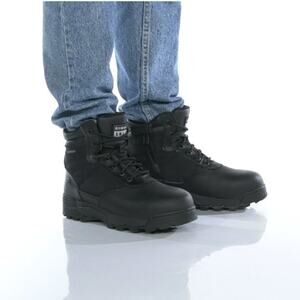 Original S.W.A.T. Mens 7 Black Classic 6" Waterproof Safety Work Boots BR13-14
